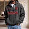 Indiana Hoosiers Waffelstrick-Hoodie