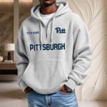 Pittsburgh Panthers Waffelstrick-Hoodie