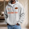 Oklahoma State Cowboys Waffelstrick-Hoodie