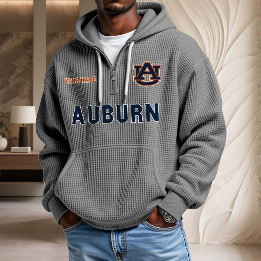 Auburn Tigers Waffelstrick-Hoodie – Bild 6