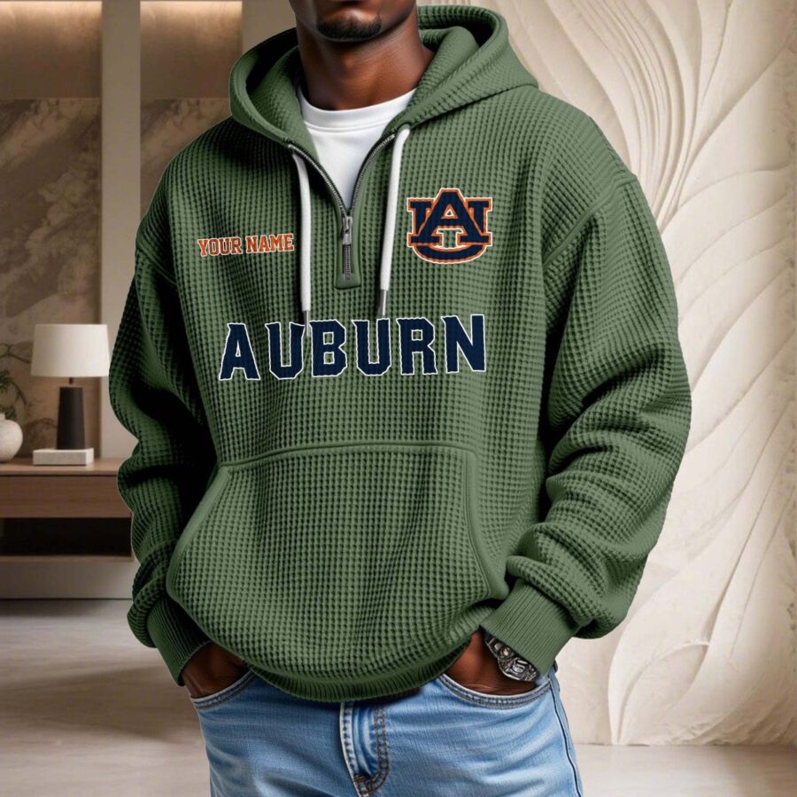 Auburn Tigers Waffelstrick-Hoodie – Bild 9