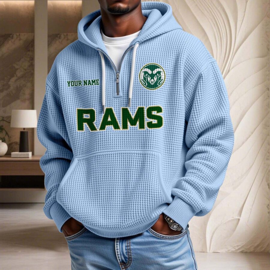 Colorado State Rams Waffelstrick-Hoodie – Bild 8
