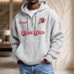 Utah Utes Waffelstrick-Hoodie