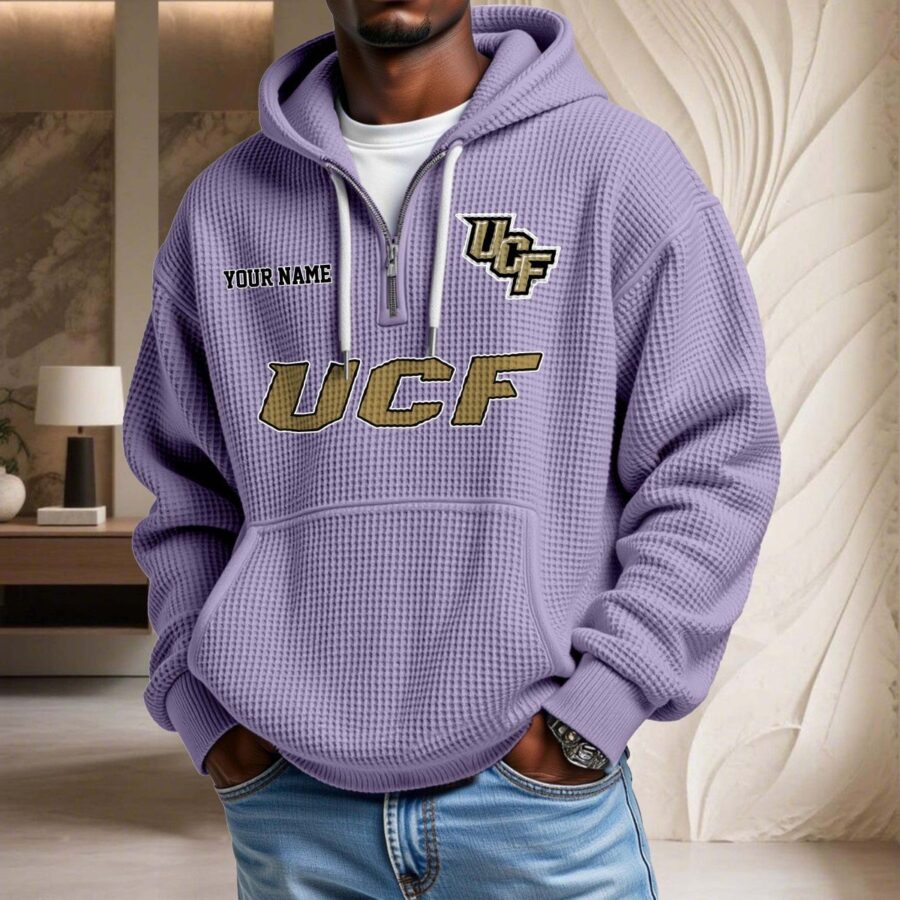 Ucf Knights Waffelstrick-Hoodie – Bild 10