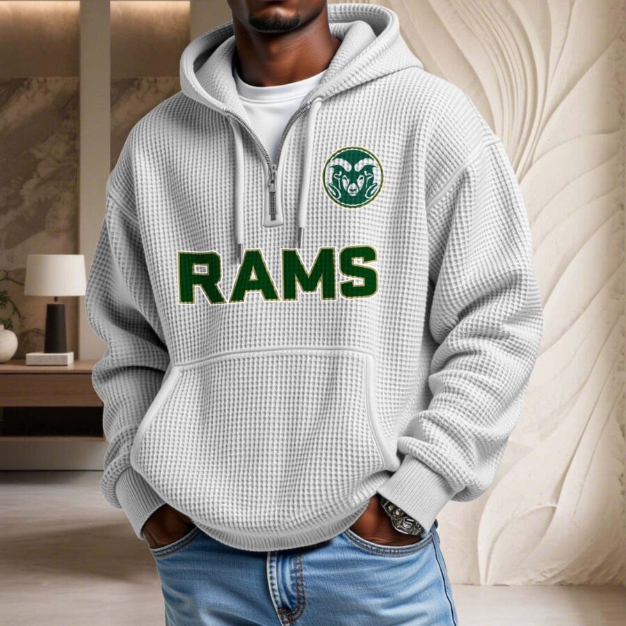 Colorado State Rams Waffelstrick-Hoodie – Bild 3