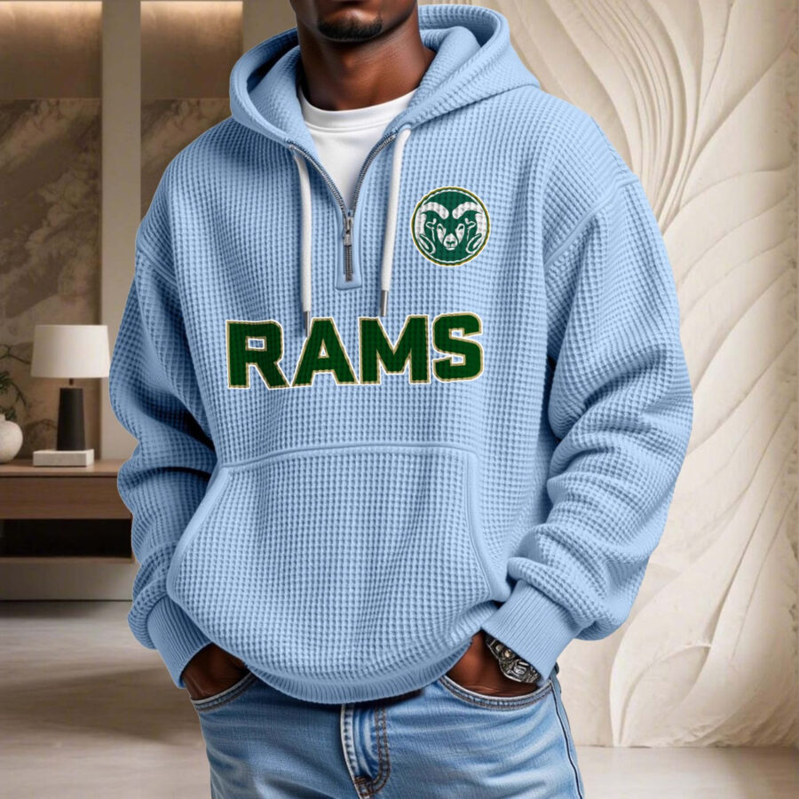 Colorado State Rams Waffelstrick-Hoodie – Bild 8