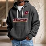 Central Michigan Chippewas Waffelstrick-Hoodie