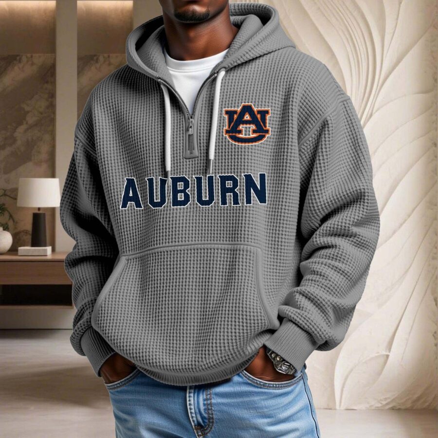 Auburn Tigers Waffelstrick-Hoodie – Bild 6