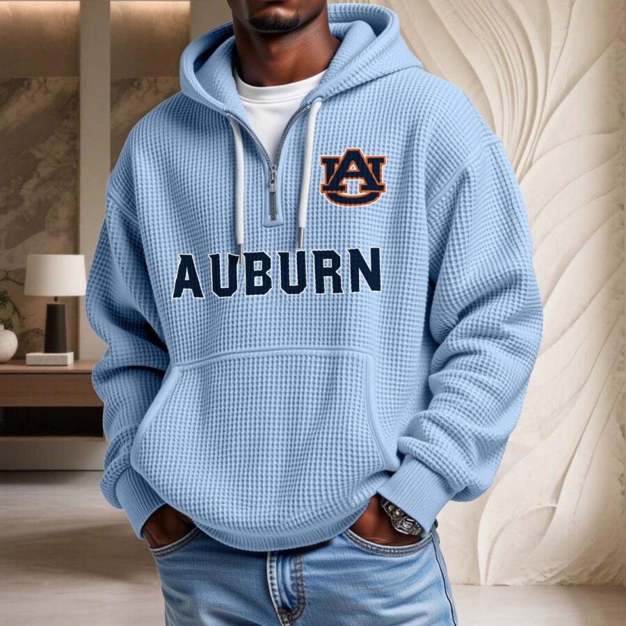 Auburn Tigers Waffelstrick-Hoodie – Bild 7