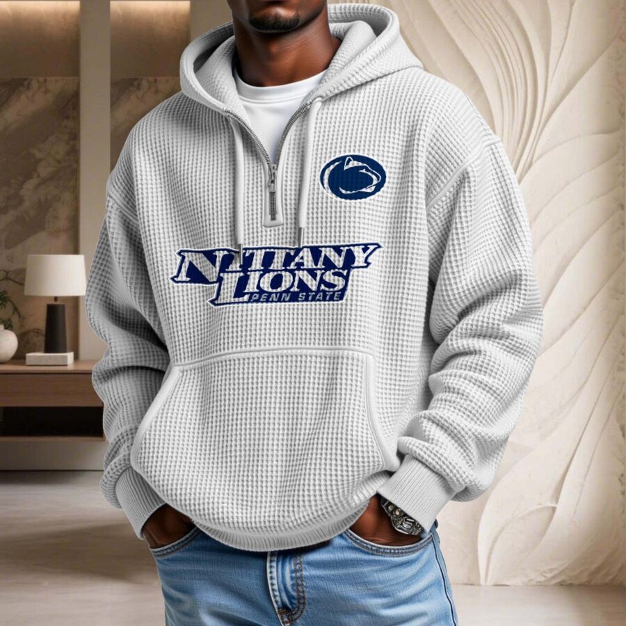 Penn State Nittany Lions Waffelstrick-Hoodie – Bild 3