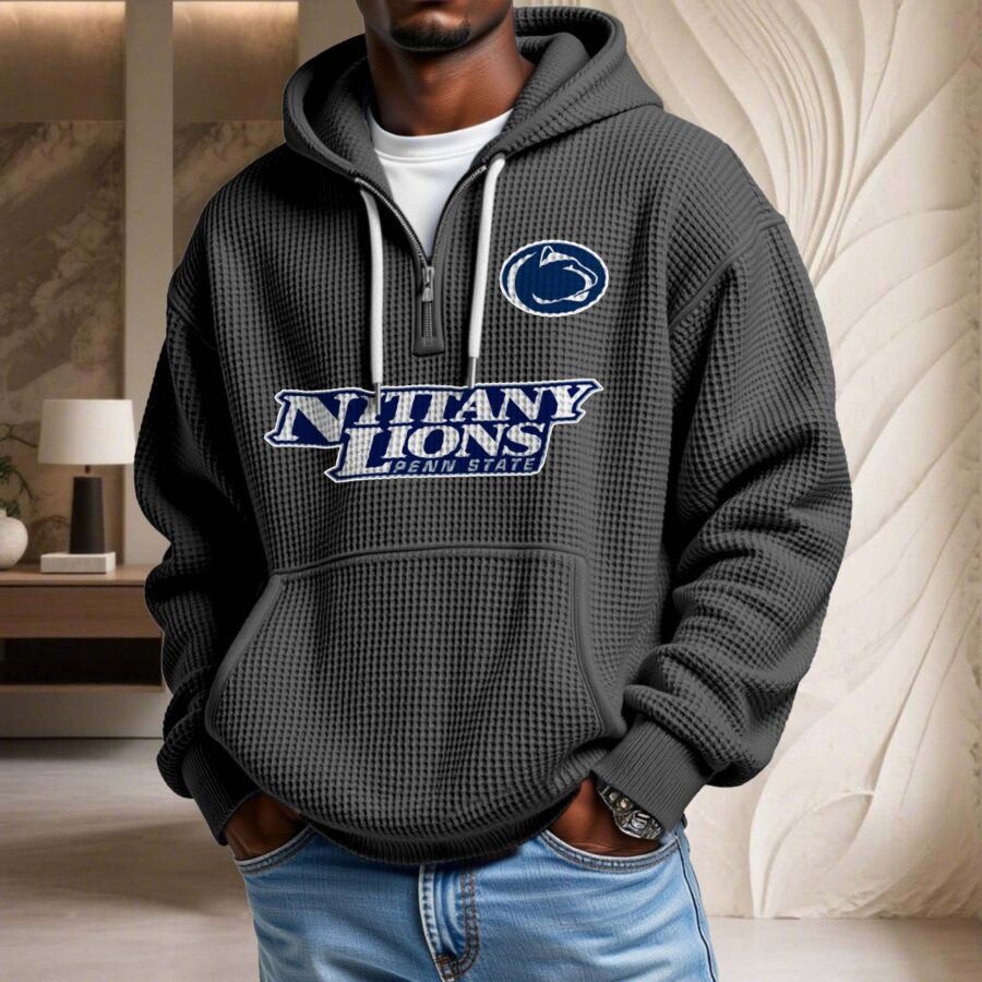 Penn State Nittany Lions Waffelstrick-Hoodie – Bild 2
