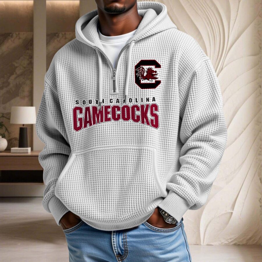 South Carolina Gamecocks Waffelstrick-Hoodie – Bild 2
