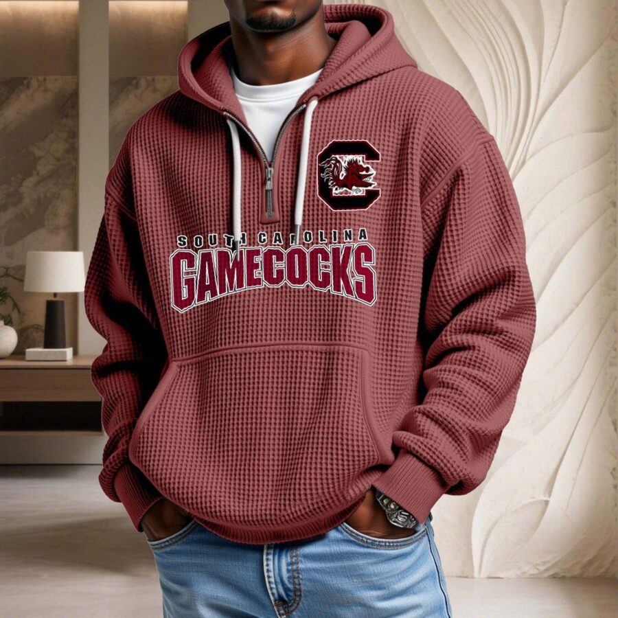 South Carolina Gamecocks Waffelstrick-Hoodie – Bild 3