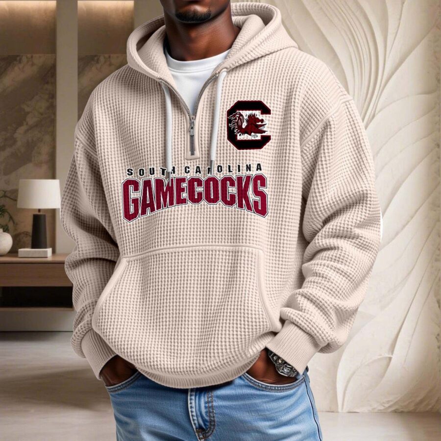 South Carolina Gamecocks Waffelstrick-Hoodie – Bild 5