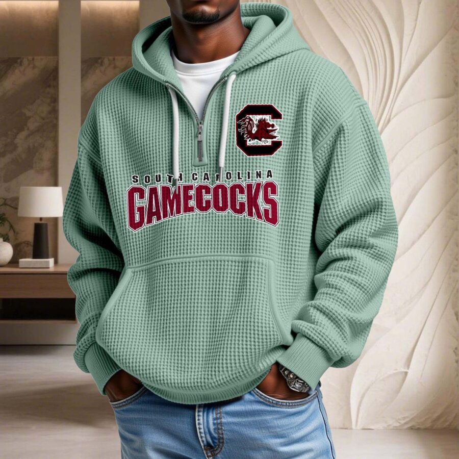 South Carolina Gamecocks Waffelstrick-Hoodie – Bild 8
