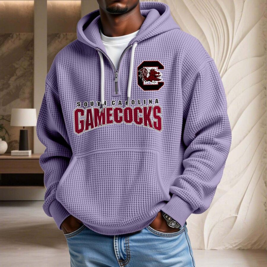 South Carolina Gamecocks Waffelstrick-Hoodie – Bild 10