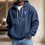 BYU Cougars Waffelstrick-Hoodie