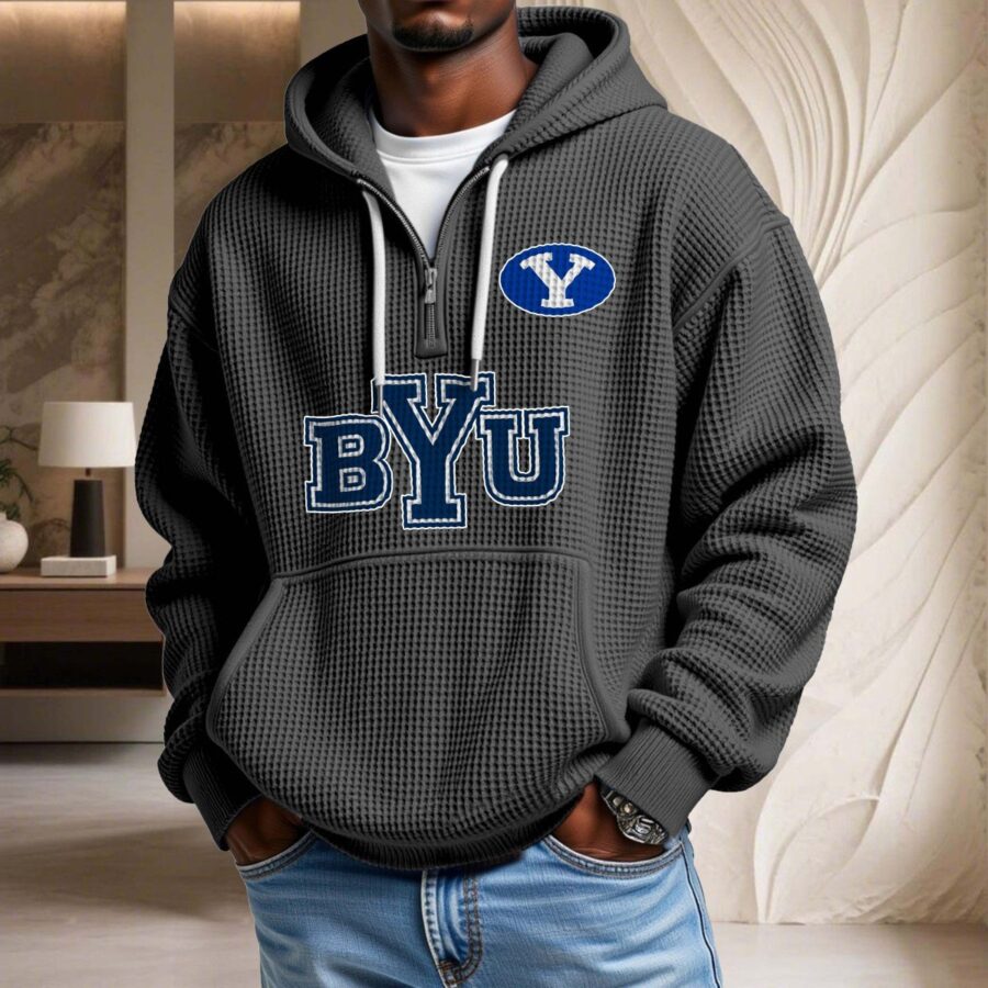BYU Cougars Waffelstrick-Hoodie – Bild 2