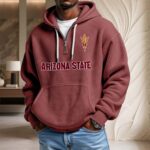 Arizona State Sun Devils Waffelstrick-Hoodie