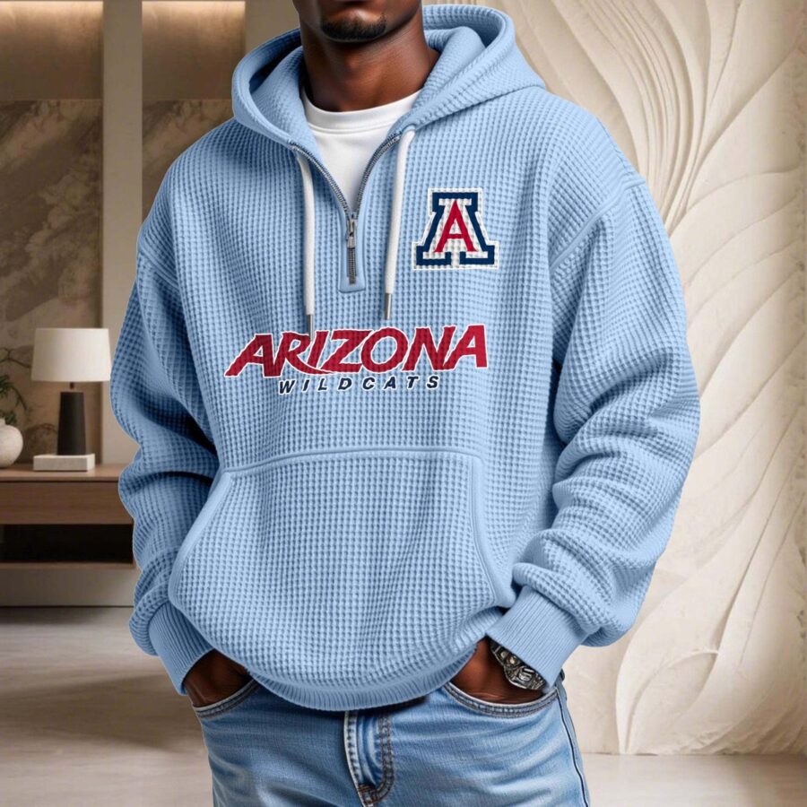 Arizona Wildcats Waffelstrick-Hoodie – Bild 7