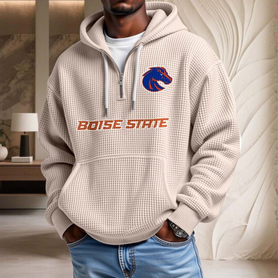 Boise State Broncos Waffelstrick-Hoodie – Bild 5
