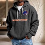 Boise State Broncos Waffelstrick-Hoodie