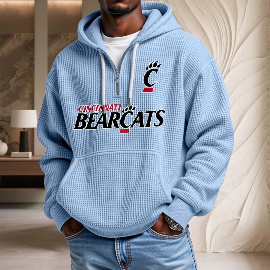 Cincinnati Bearcats Waffelstrick-Hoodie – Bild 7