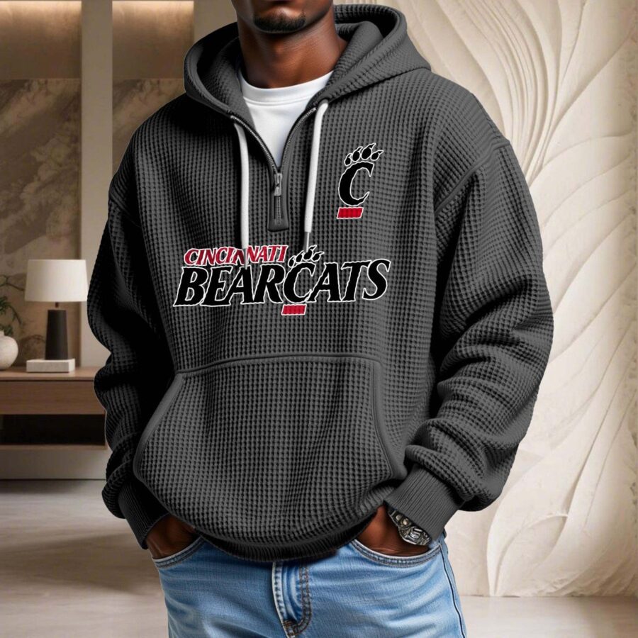 Cincinnati Bearcats Waffelstrick-Hoodie – Bild 2