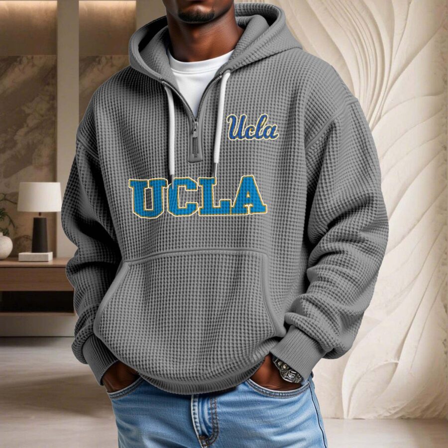 Ucla Bruins Waffelstrick-Hoodie – Bild 7