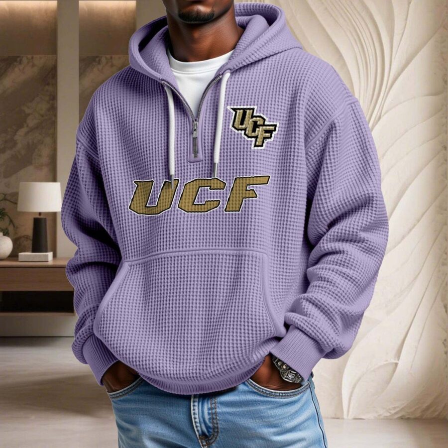 Ucf Knights Waffelstrick-Hoodie – Bild 10