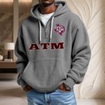 Texas A&M Aggies Waffelstrick-Hoodie