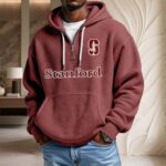 Stanford Waffelstrick-Hoodie