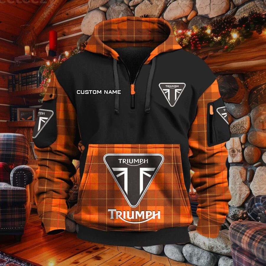 Triumph Motorcycles Hoodie – Bild 8