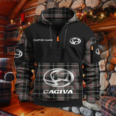 Alternative view of Cagiva Motorcycles Hoodie