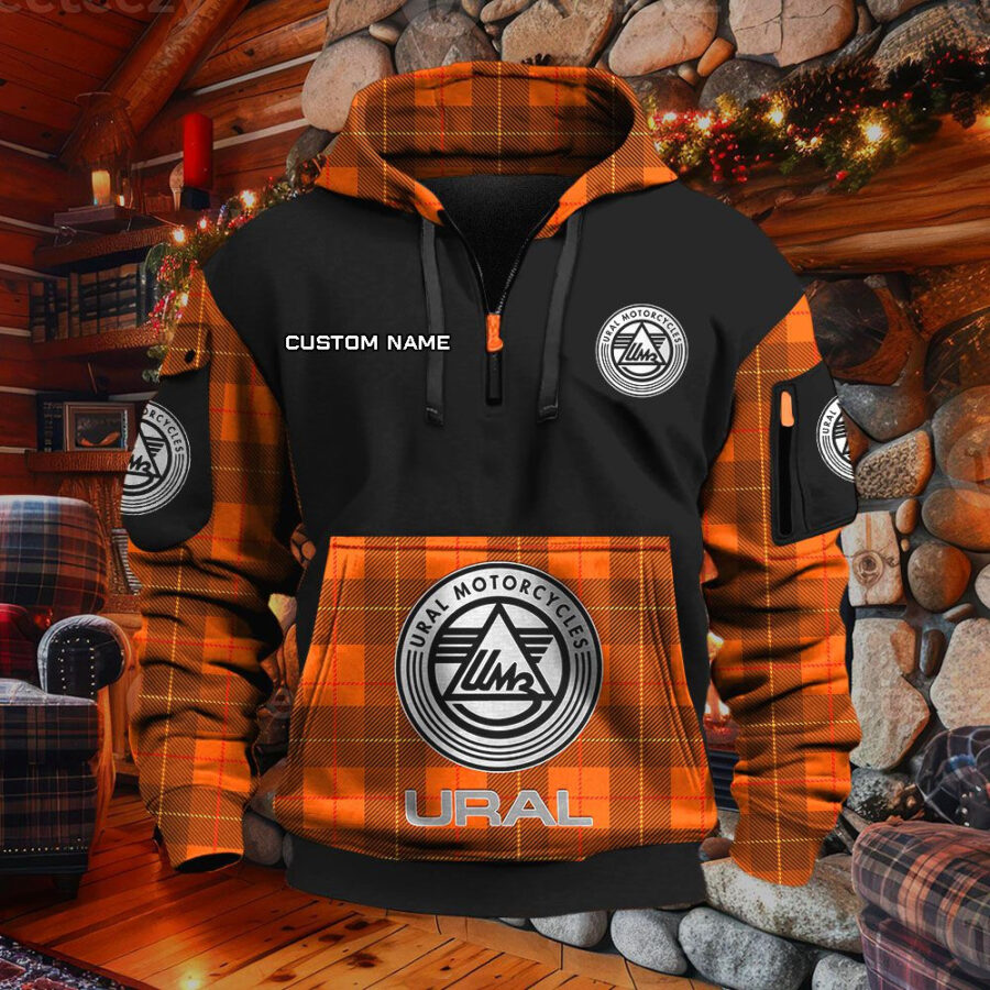 Ural Motorcycles Hoodie – Bild 8