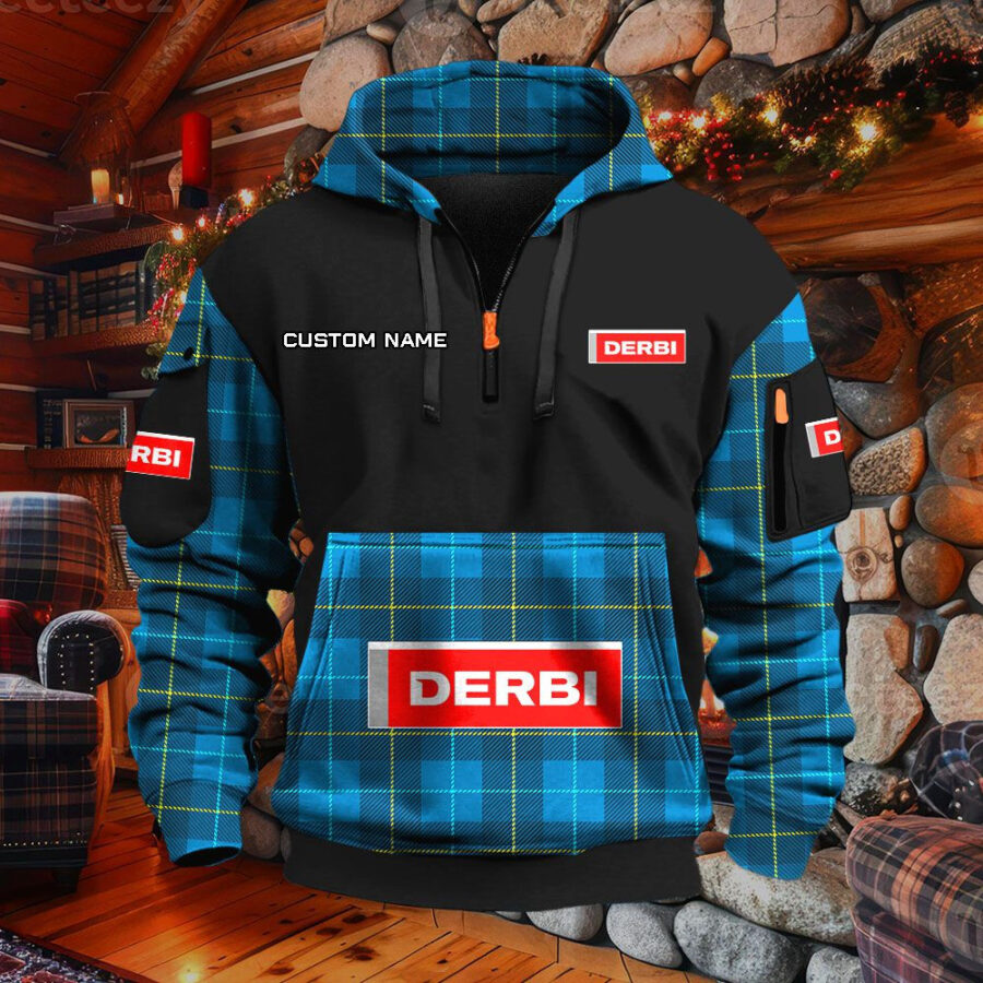 Derbi Motorcycles Hoodie – Bild 7