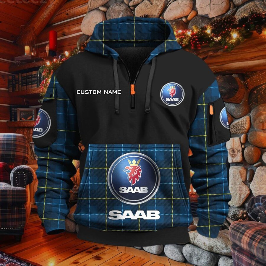 Saab Automobile Hoodie – Bild 3