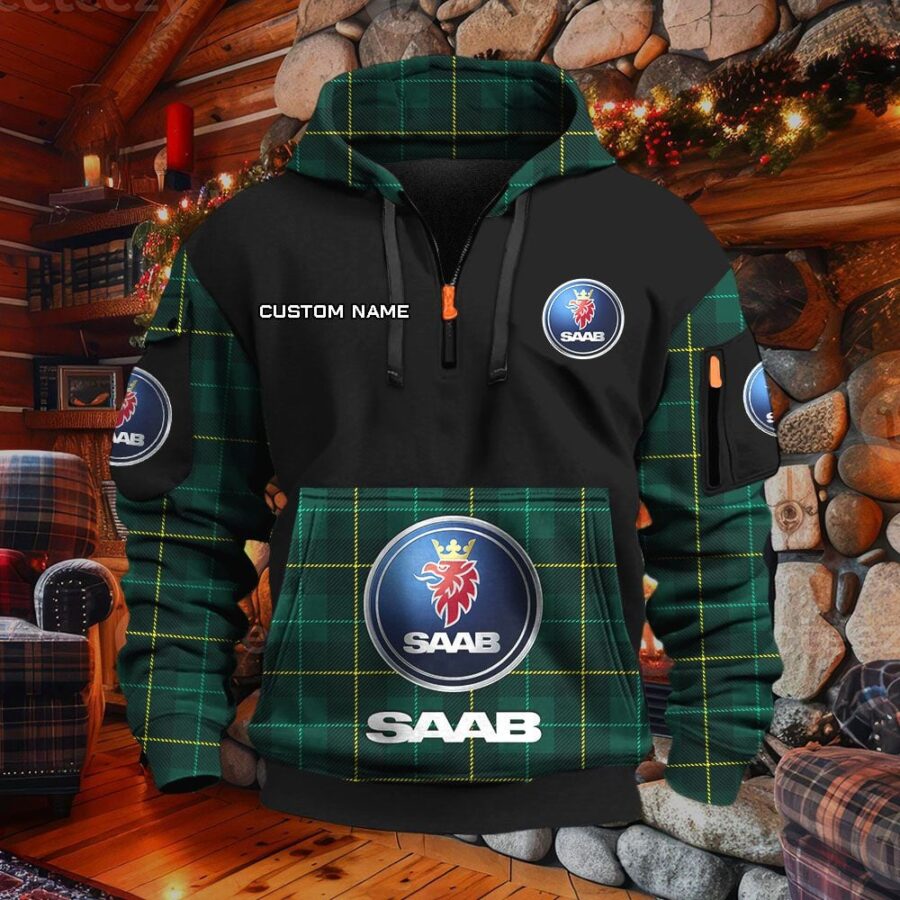 Saab Automobile Hoodie – Bild 6