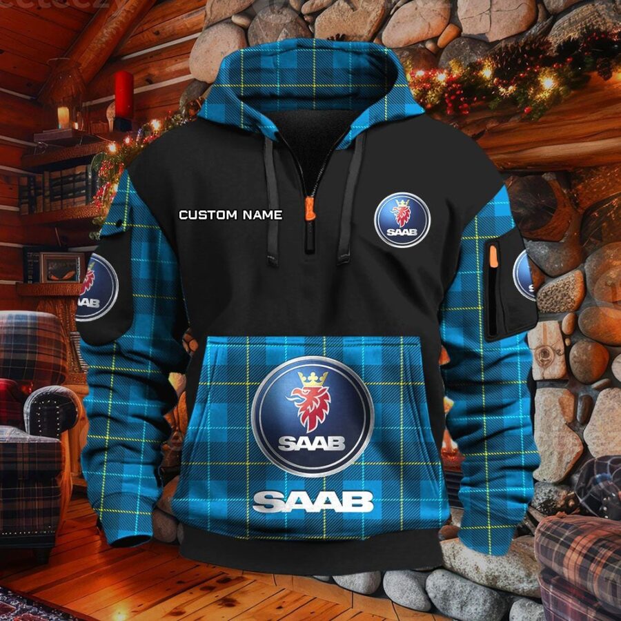 Saab Automobile Hoodie – Bild 7