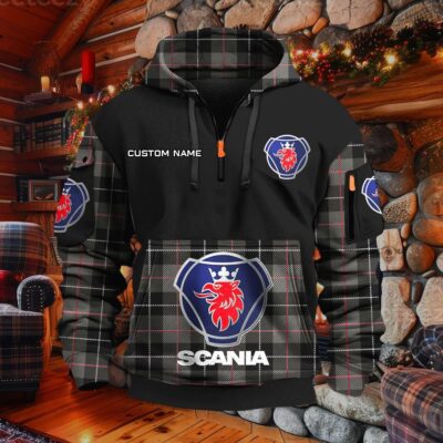 Alternative view of Scania Hoodie