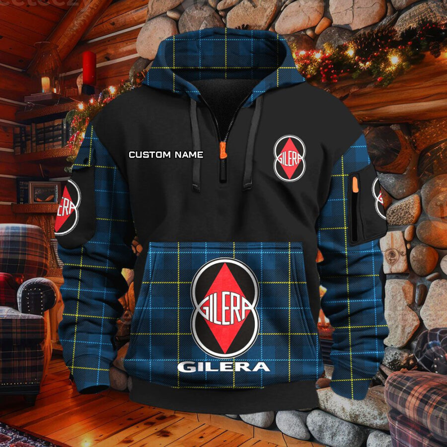 Gilera Motorcycles Hoodie – Bild 3