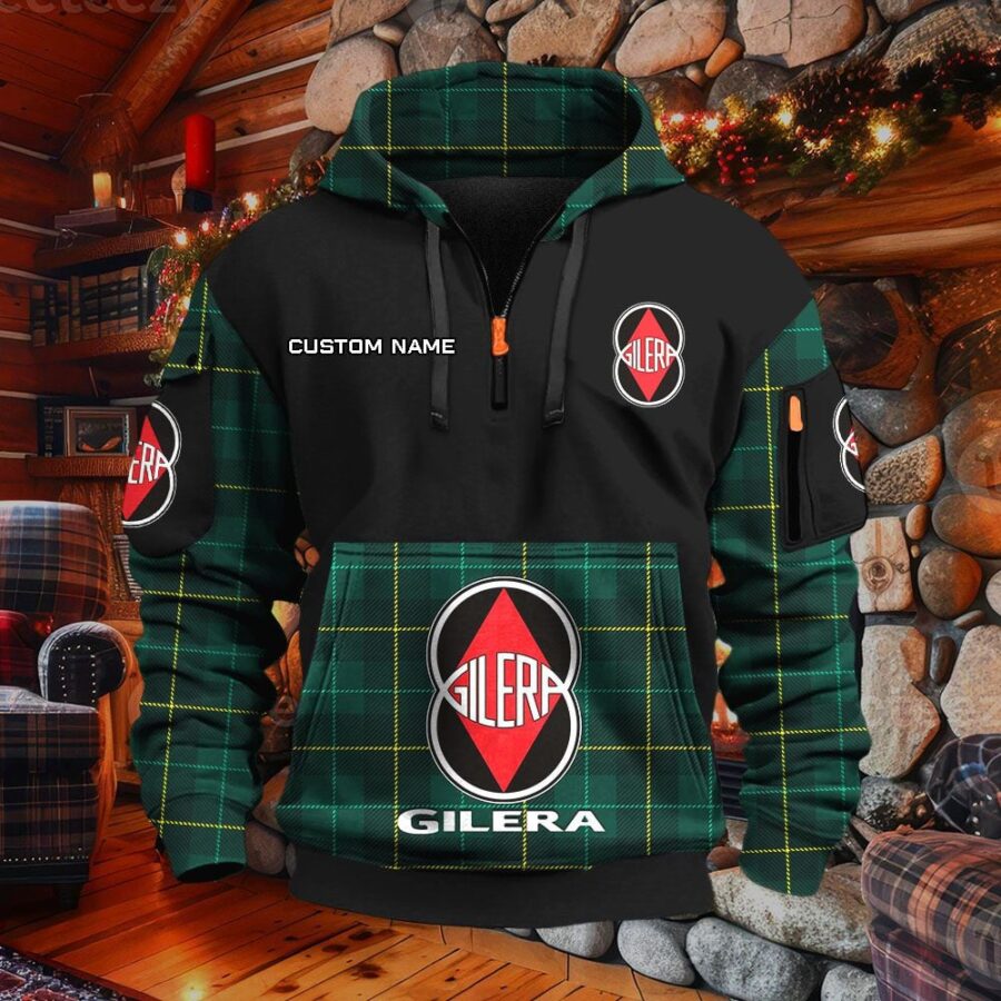 Gilera Motorcycles Hoodie – Bild 5