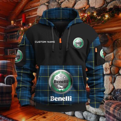 Alternative view of Benelli Motorcycles Hoodie