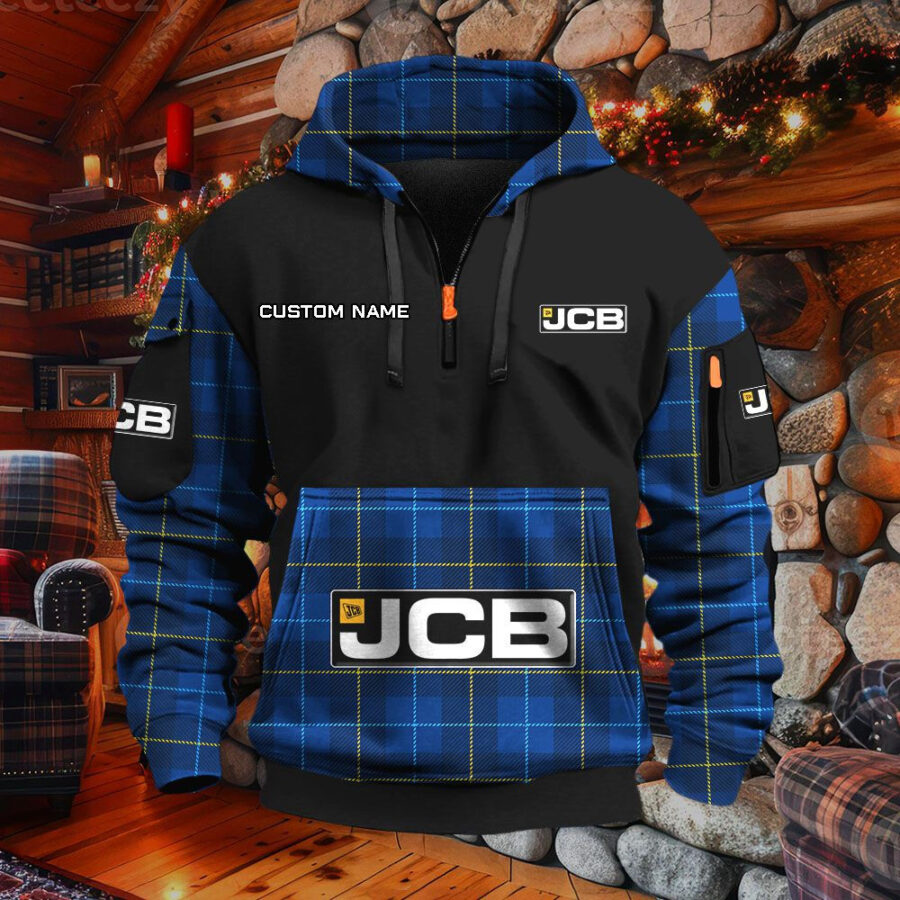 JCB Agricultural Tractors Hoodie – Bild 7