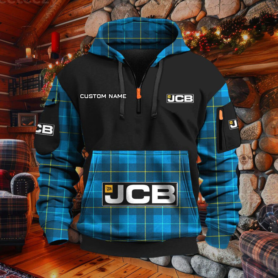 JCB Agricultural Tractors Hoodie – Bild 8