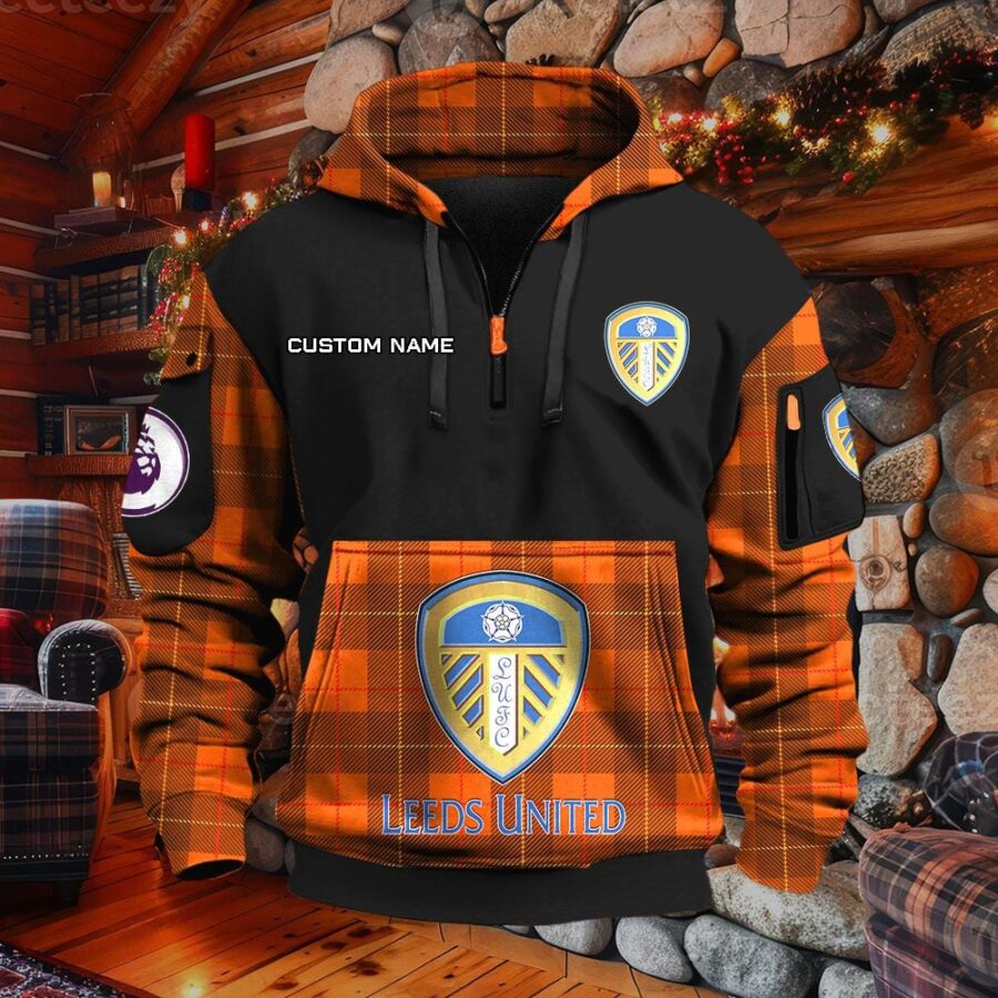 Leeds United Hoodie – Bild 8