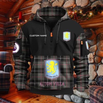 Alternative view of Aston Villa Hoodie