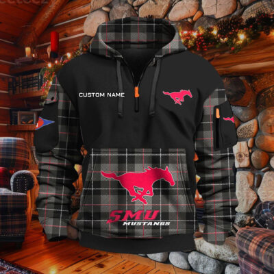 Alternative view of Smu Mustangs Hoodie