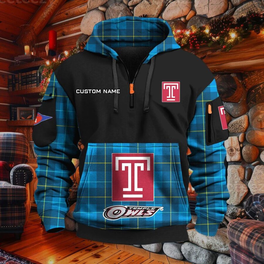 Temple Owls Primary Hoodie – Bild 7