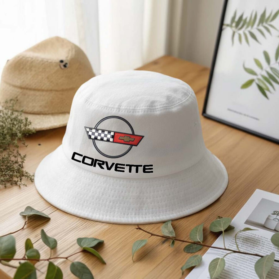 Corvette C4 Anglerhut | Bucket Hat – Bild 3